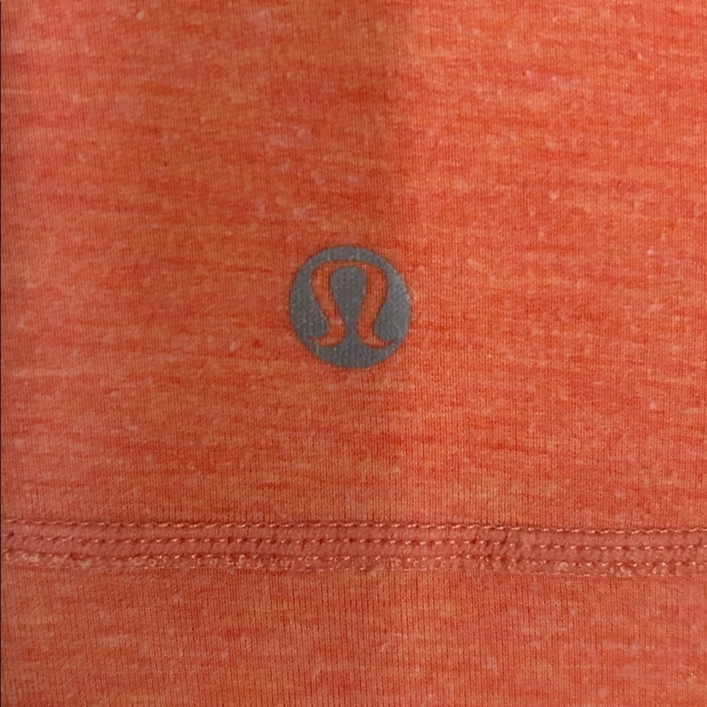 Lululemon Orange Wrap Cardigan Size 6 - Picture 4 of 8